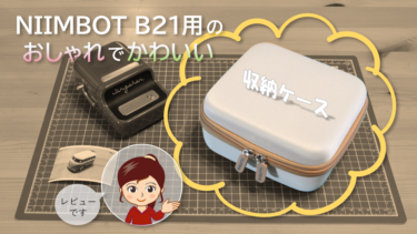 NIIMBOT B21用収納ケースレビュー
