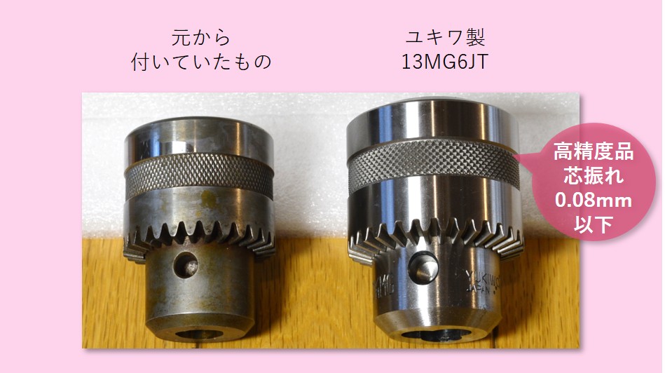 芯ブレ高精度チャック