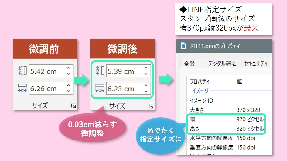 微調整をする